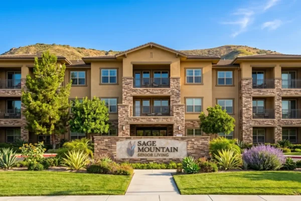 Sage Mountain Senior Living resort-style assisted living and memory care community on Grande Vista Drive in Thousand Oaks, Ventura County, California