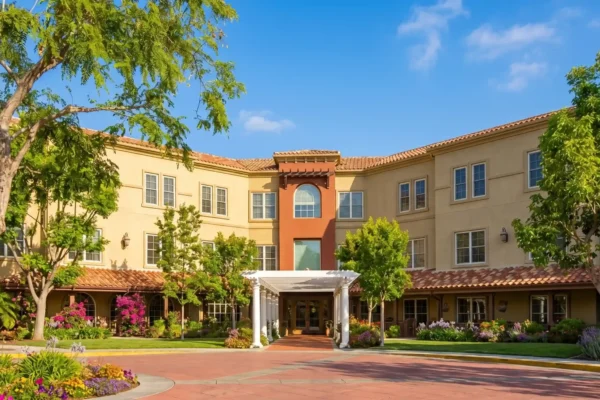 Sunrise of Westlake Village assisted living and memory care community on Townsgate Road in Westlake Village, Ventura County, California