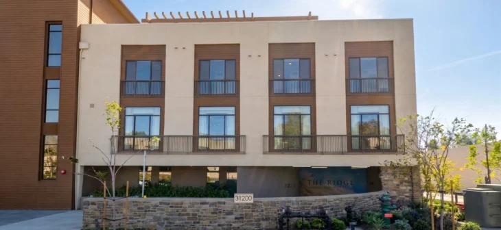 The Ridge at Westlake Village luxury senior living community on Cedar Valley Drive in Westlake Village, an Ivy Living community